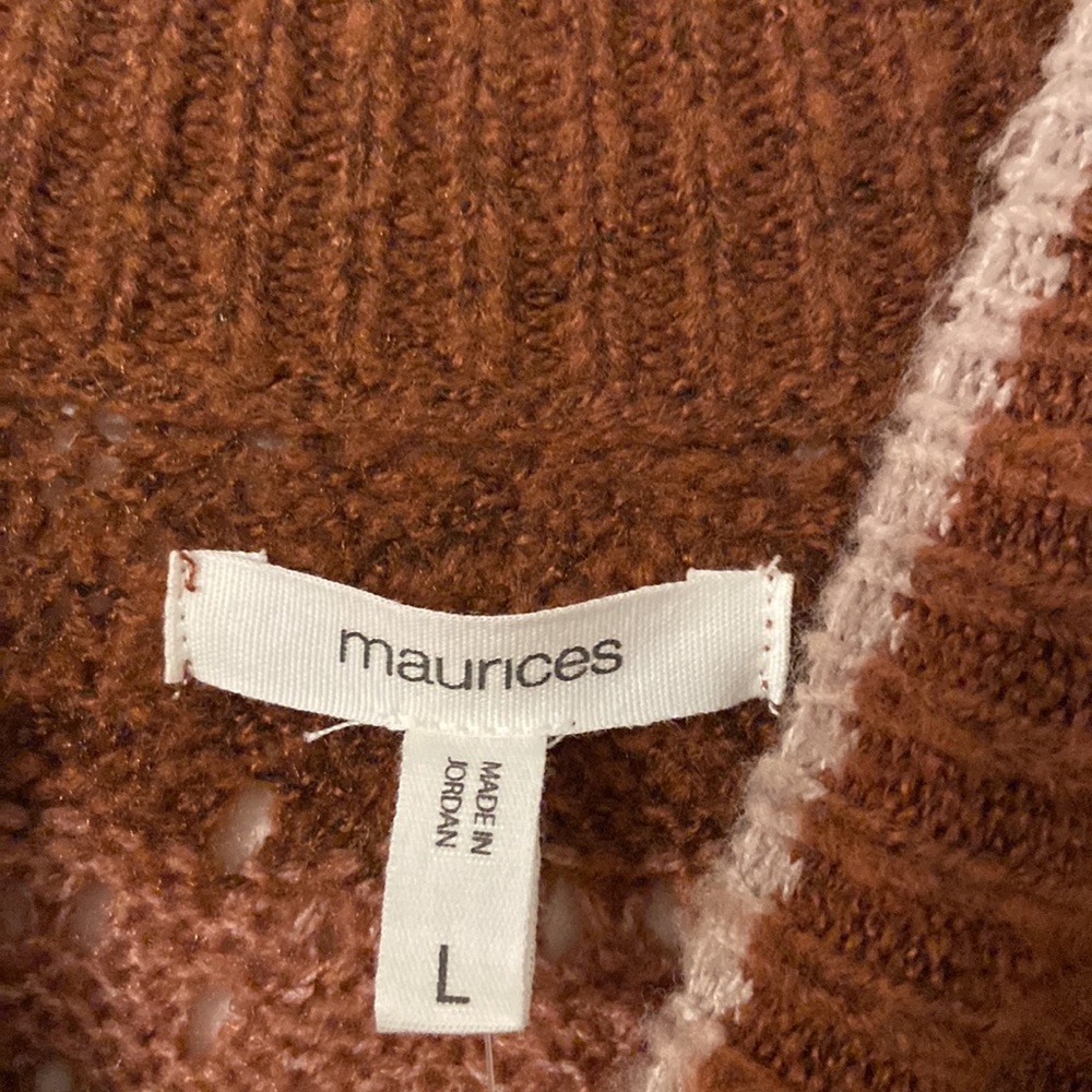Maurice’s Sweater size L brand new with tag very soft and warm. - Picture 2 of 8
